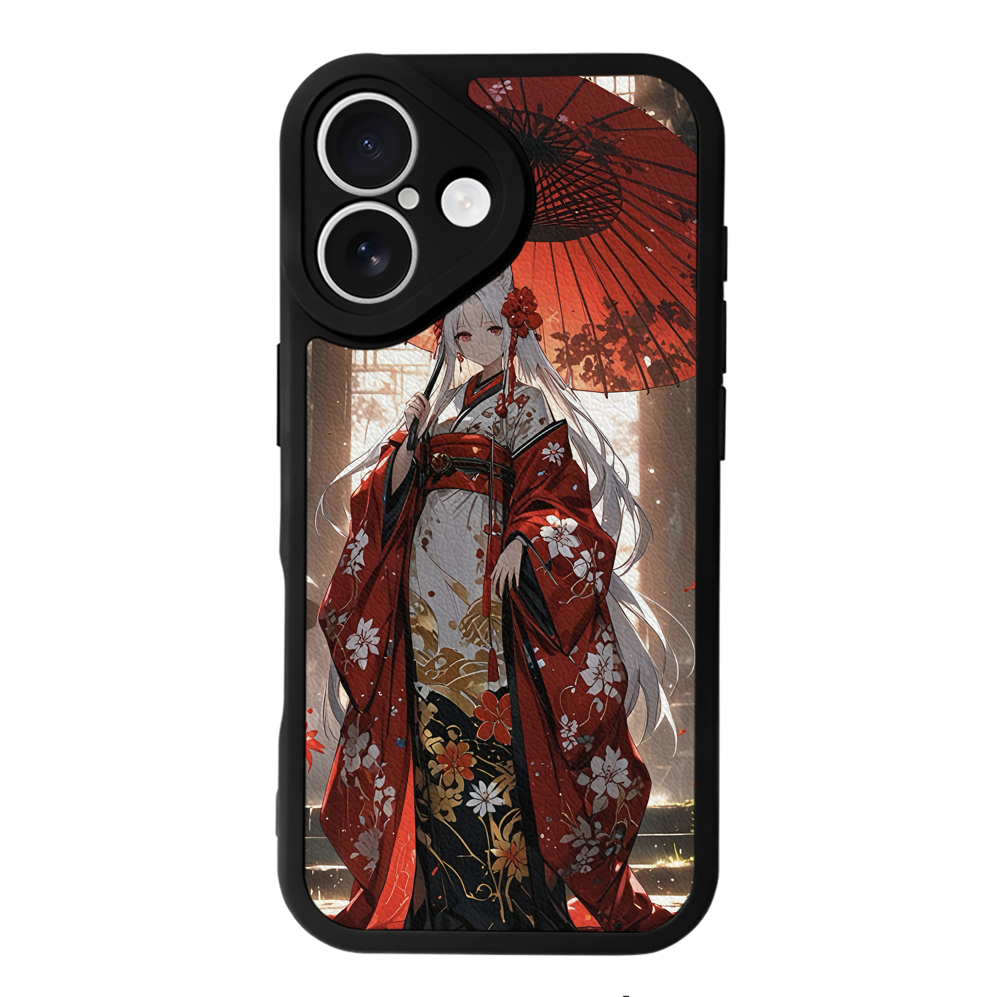 （画像用） 刀剣乱舞 Touken Ranbu 【iPhone 16シリーズ対応】シリコンスマホケース（レザー調） 材質：シリコン
